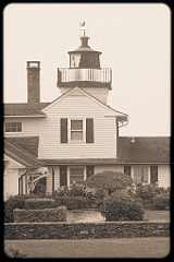 Nayatt Point Light - Sepia Tone